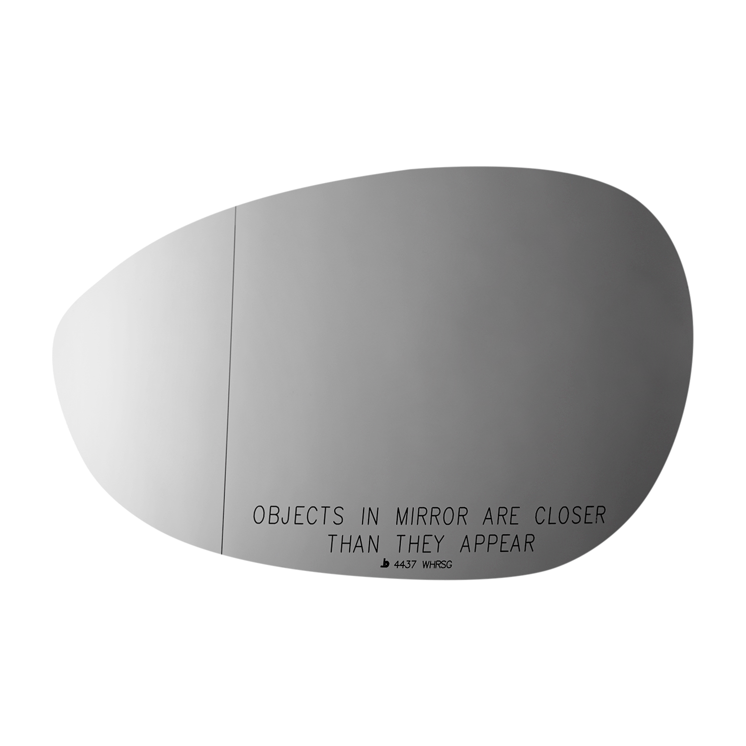 SIDE VIEW MIRROR HEATED W WIDE ANGLE MOUNT